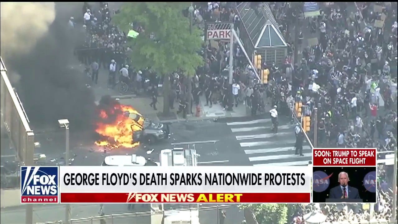 FOX NEWS: Philadelphia protests of George Floyd death turn violent as mayor enacts 'mandatory curfew'