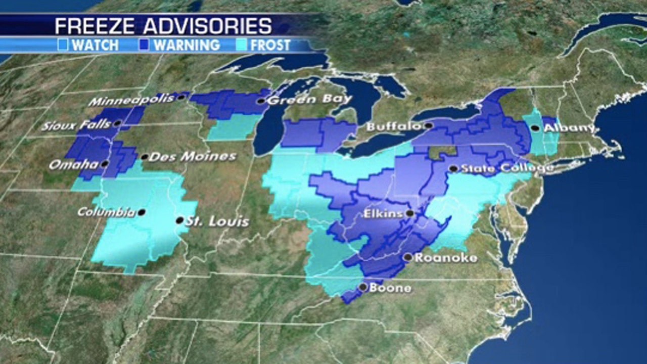 Unseasonable Cold Lingers In Midwest Northeast After Polar Vortex Brought Snow For Mothers Day 4892