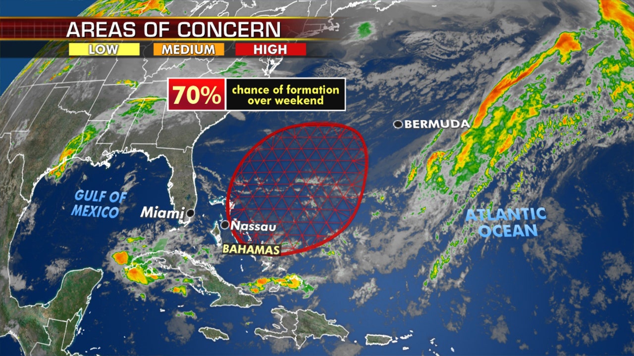 Hurricane season may start early with tropical system brewing off