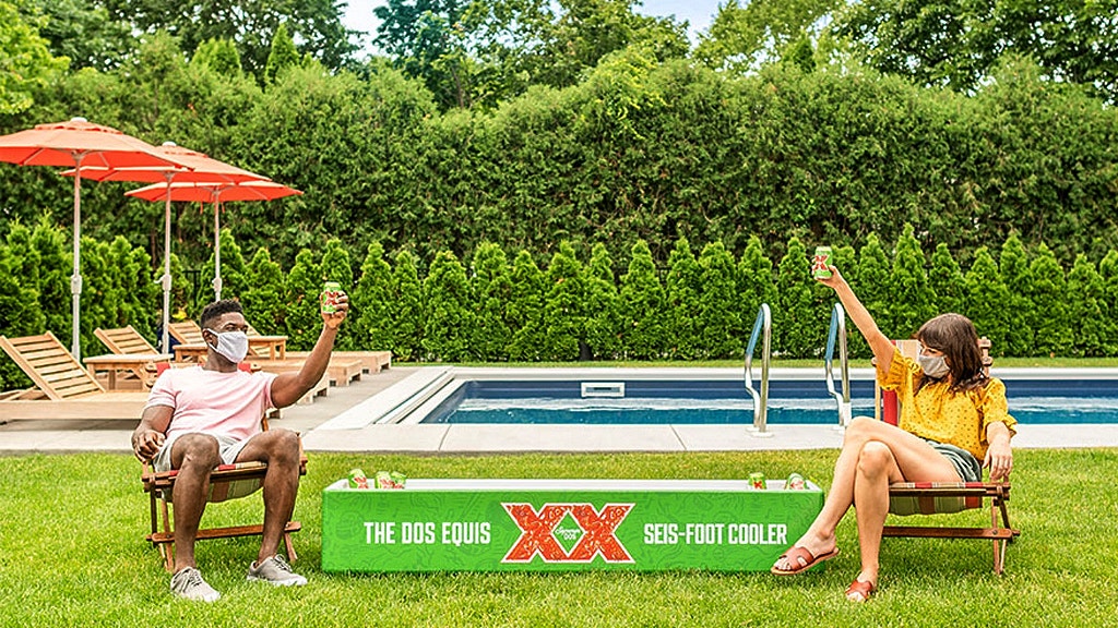 FOX NEWS: Dos Equis debuts 6-foot coolers built for socially-distanced beer drinking