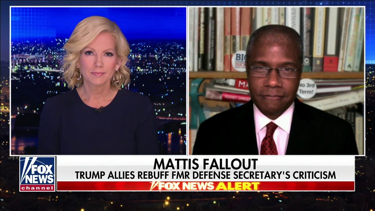 Deroy Murdock: Mattis ‘should have picked up a couple of his history books’ before denouncing Trump Deroy Murdock: Mattis ‘should have picked up a couple of his history books’ before denouncing Trump