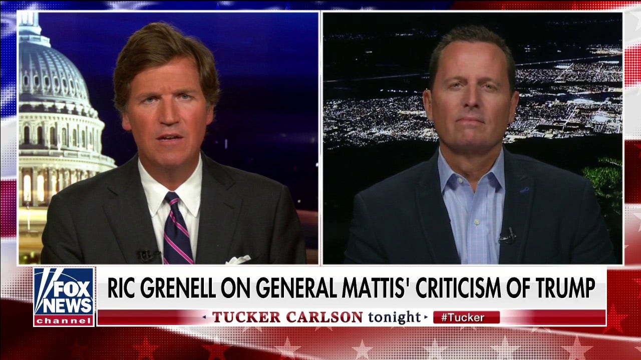 Ex-acting DNI Grenell calls politics in 2020 'a fight between ...