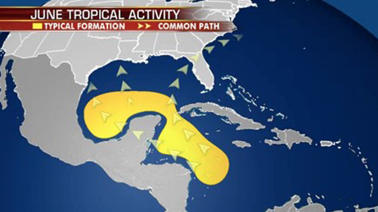 Atlantic hurricane season: Where do tropical storms form in June? | Fox News
