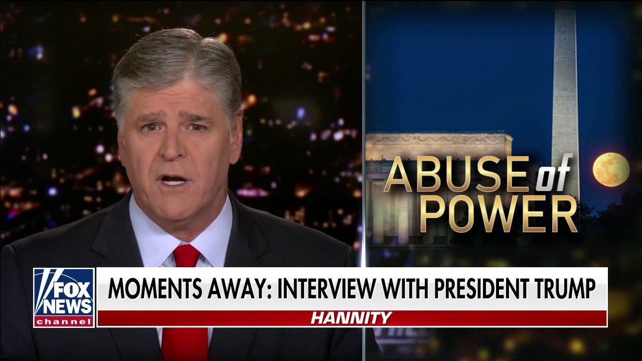 Hannity: New report shows 'indisputable evidence' FBI 'planted' agent to 'spy' on Trump