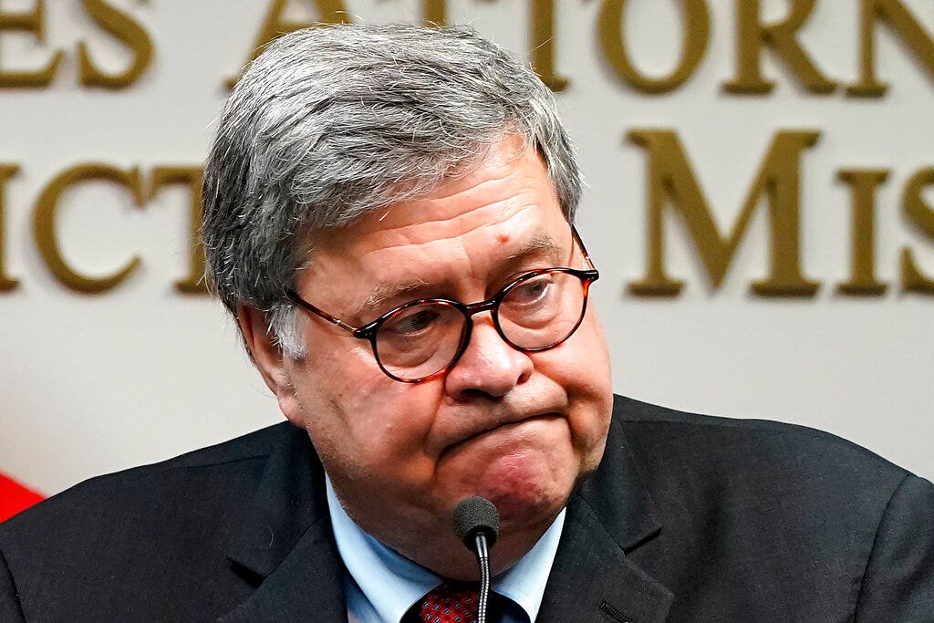 Barr says rumors Trump would refuse to leave office if he loses election are 'crap'