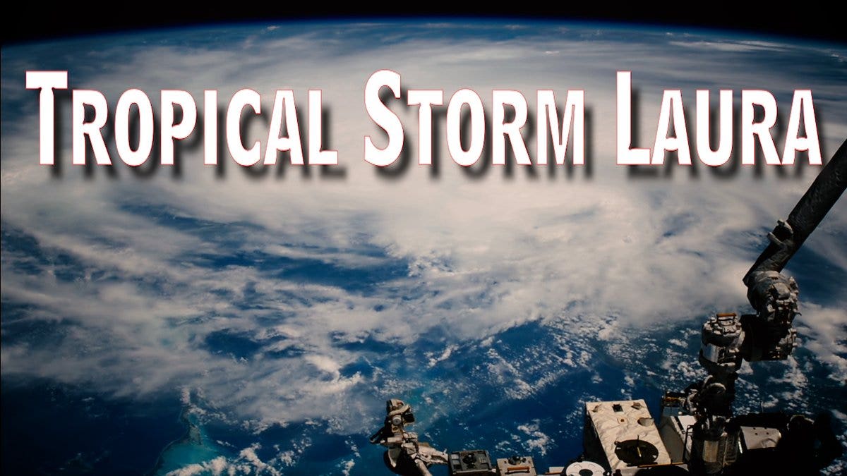 Hurricane Laura Spotted From International Space Station | Fox News