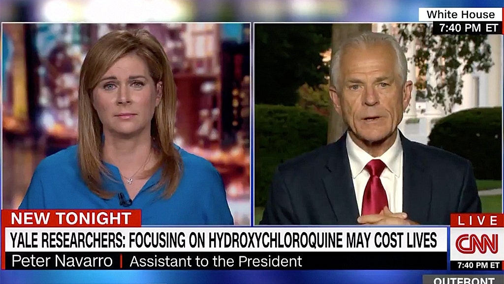 Peter Navarro clashes with CNN...