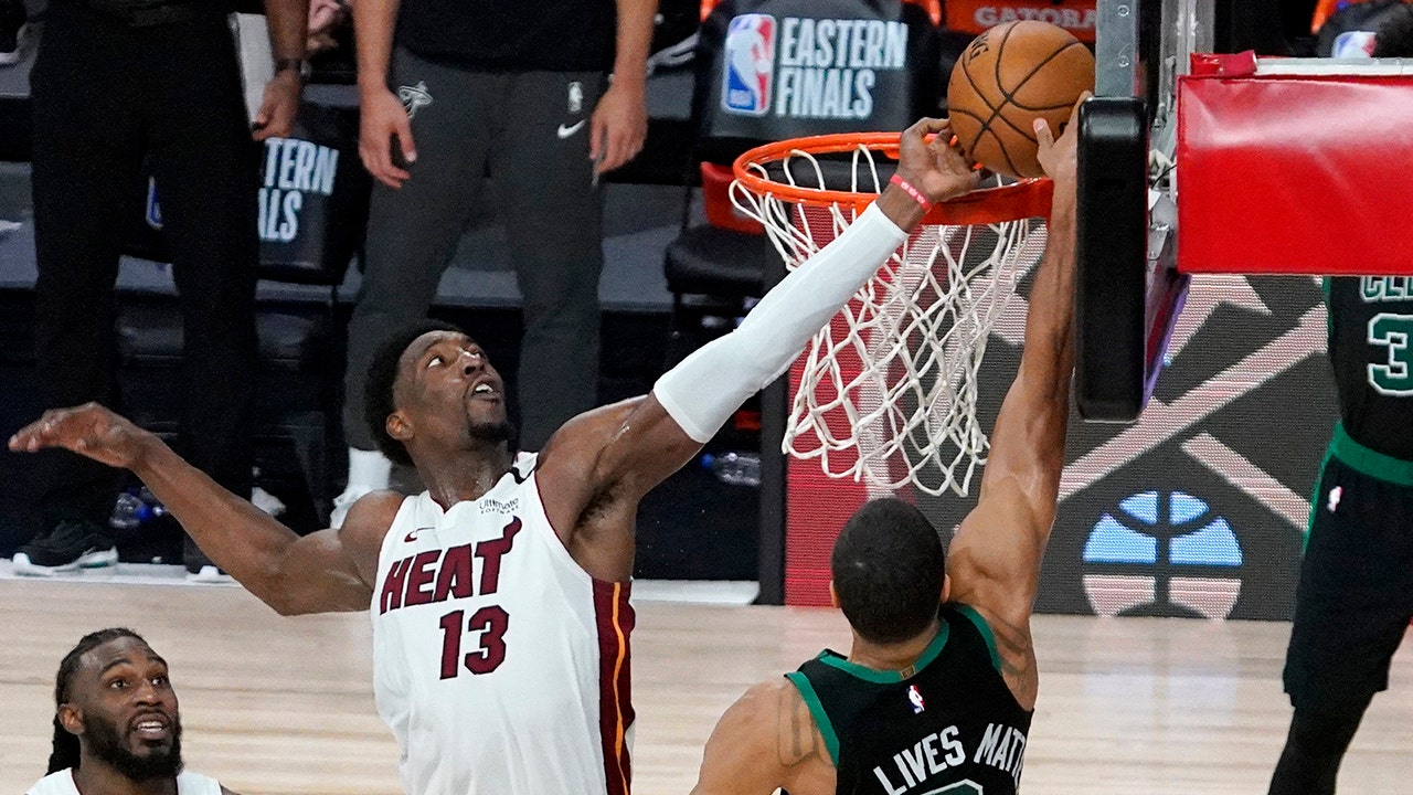 The Miami Heat advance to the NBA Finals on Bam Ado outburst