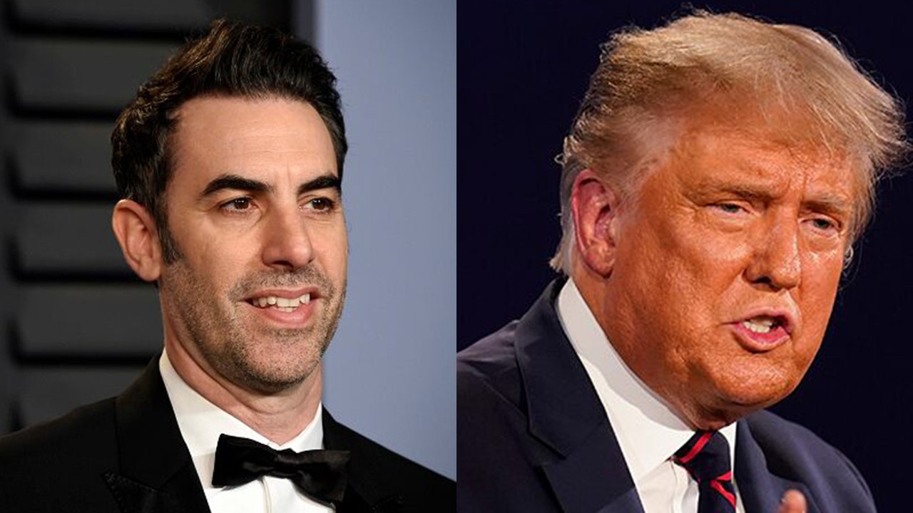 Sacha Baron Cohen uses 'Borat' promotion to mock Donald Trump during debate - Fox News
