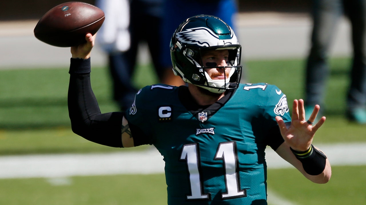 Carson Wentz needs new number with Colts' Michael Pittman Jr