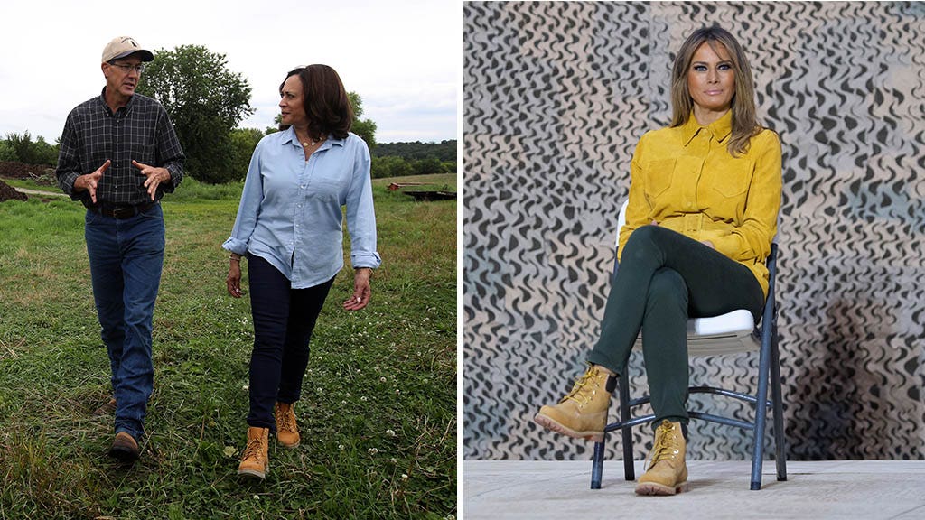 Melania trump wearing timberlands new arrivals