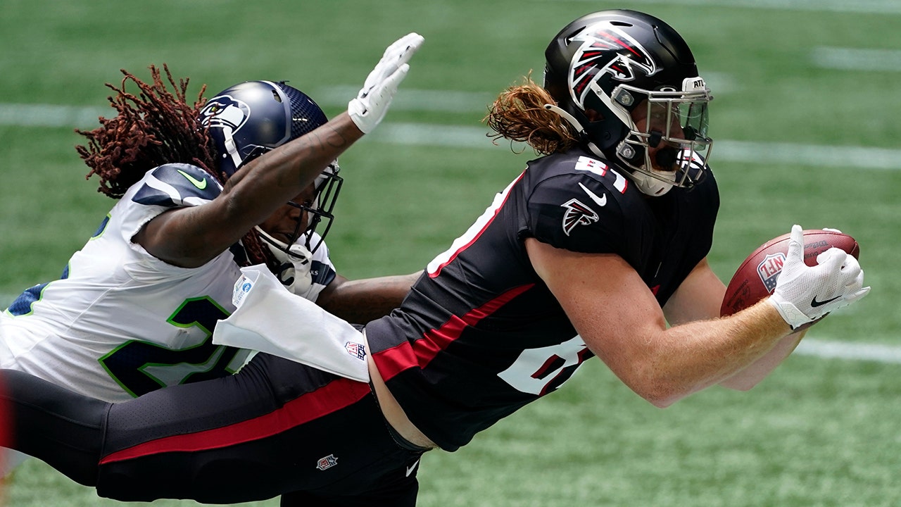 Watch: Hayden Hurst sends historic football into the stands