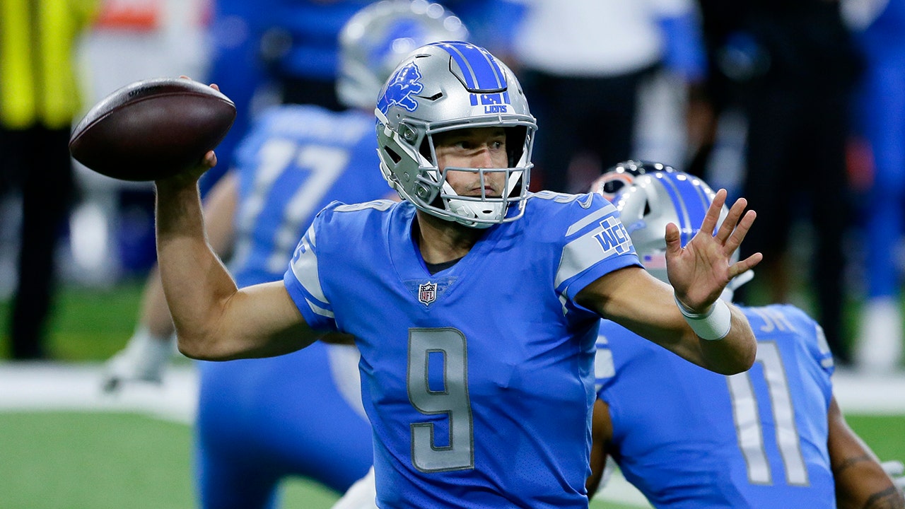 Lions place quarterback Matthew Stafford on reserve/COVID-19 list