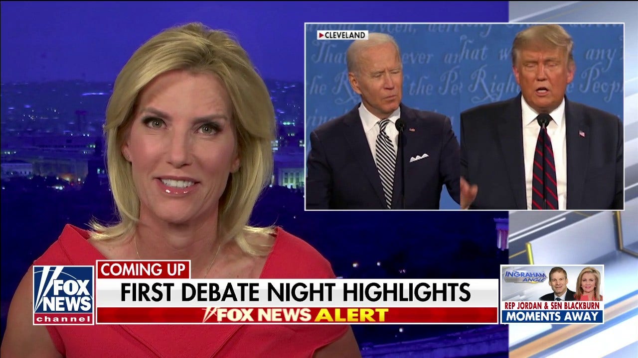 Laura Ingraham: 'Raucous' Trump-Biden debate shows traditional format 'doesn't work very well' - Fox News