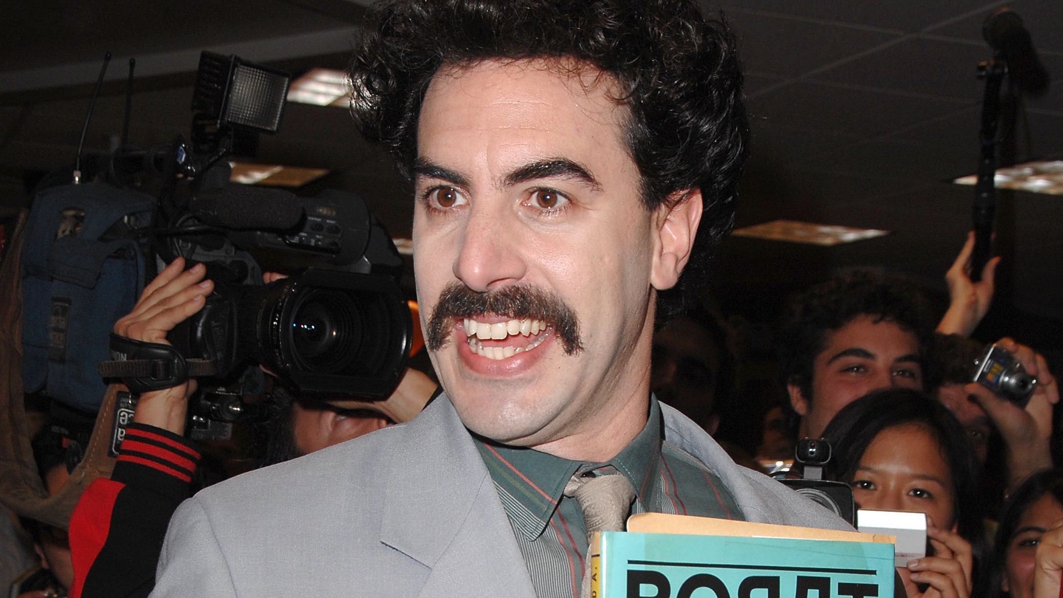 borat thumbs up