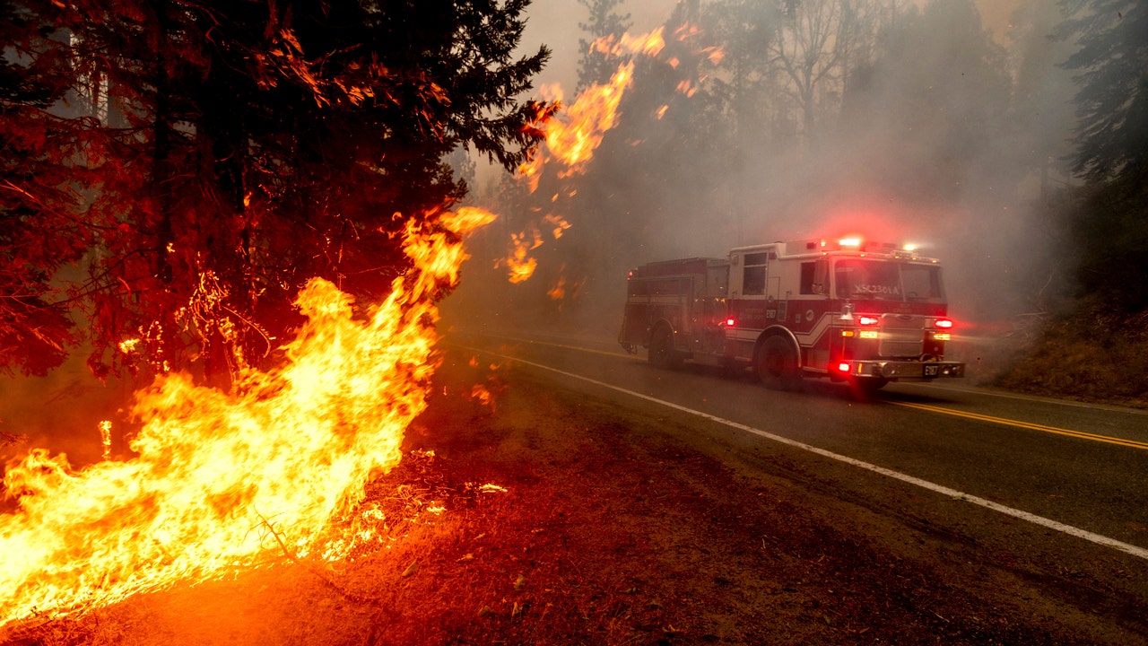 California wildfire burns the historic set where Gunsmoke and M*A*S*H were  filmed