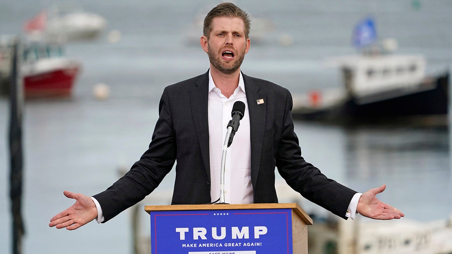 Eric Trump gives clearest indication yet of possible Trump 2024 run following FBI raid