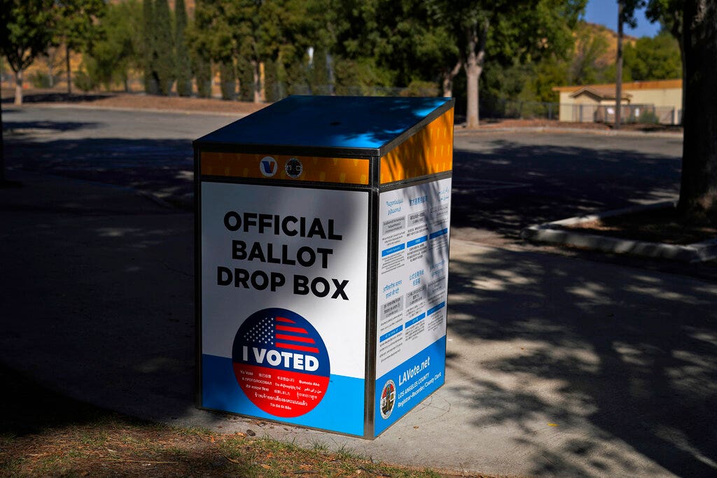 Ballot Drop Box In La County Set On Fire, Prompting Arson Investigation 