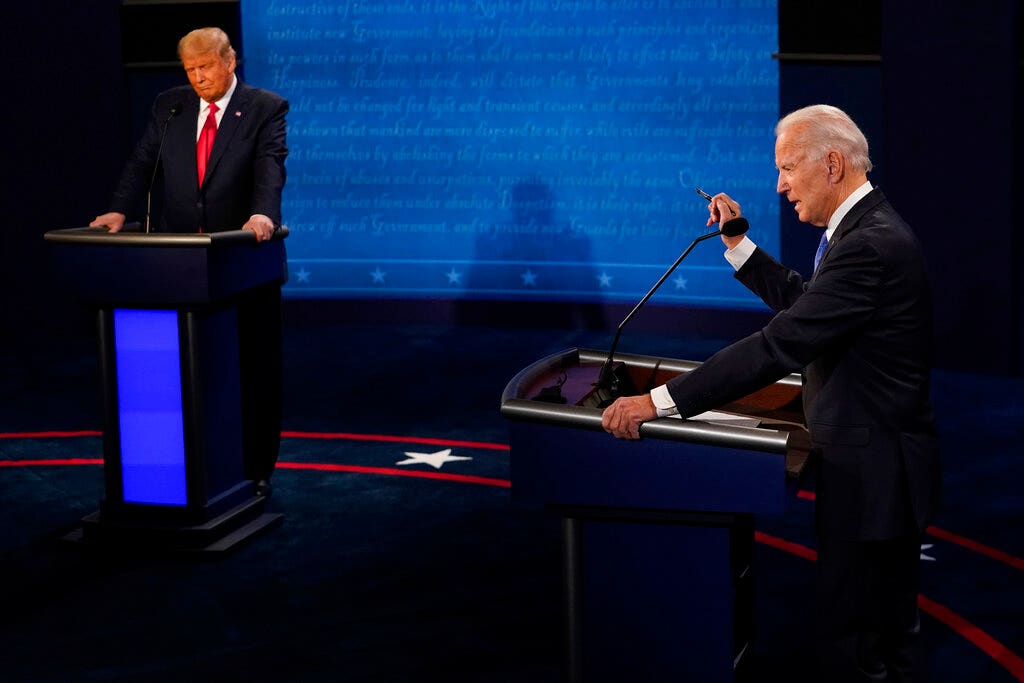 2024 rematch: Biden, Trump, deadlocked in new poll