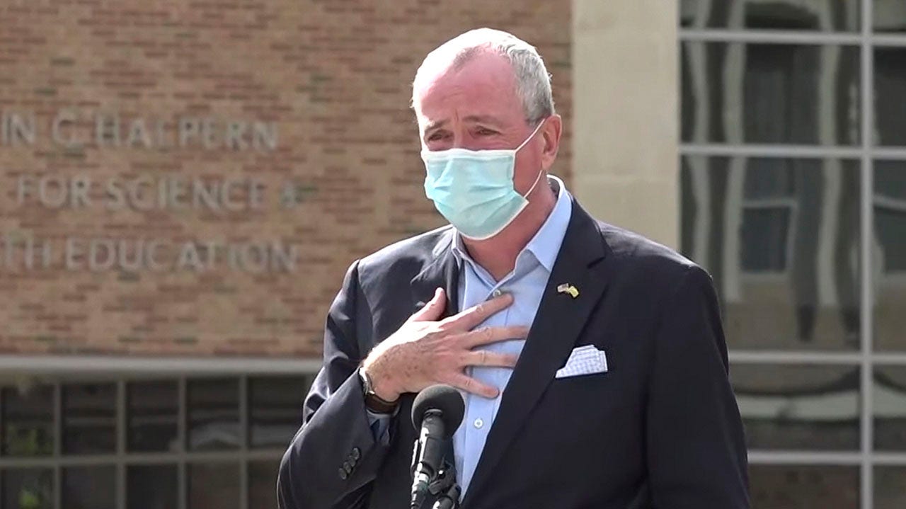FOX NEWS: New Jersey's Gov. Murphy won't rule out another coronavirus lockdown as cases spike October 31, 2020 at 12:03PM