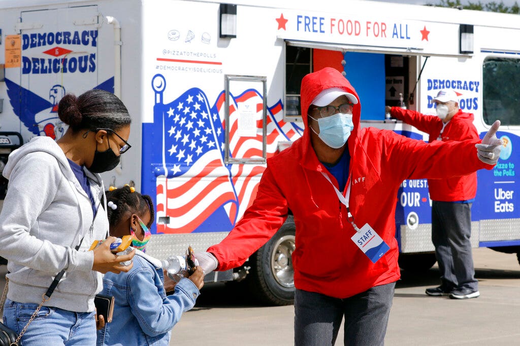 Surge in early voting gives Democrats competitive edge in Texas