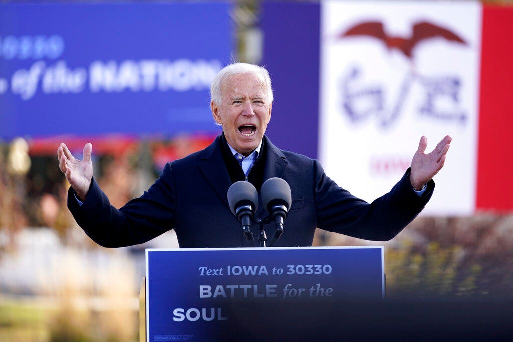 Biden’s first stop in Iowa since winning White House sparks 2024 speculation