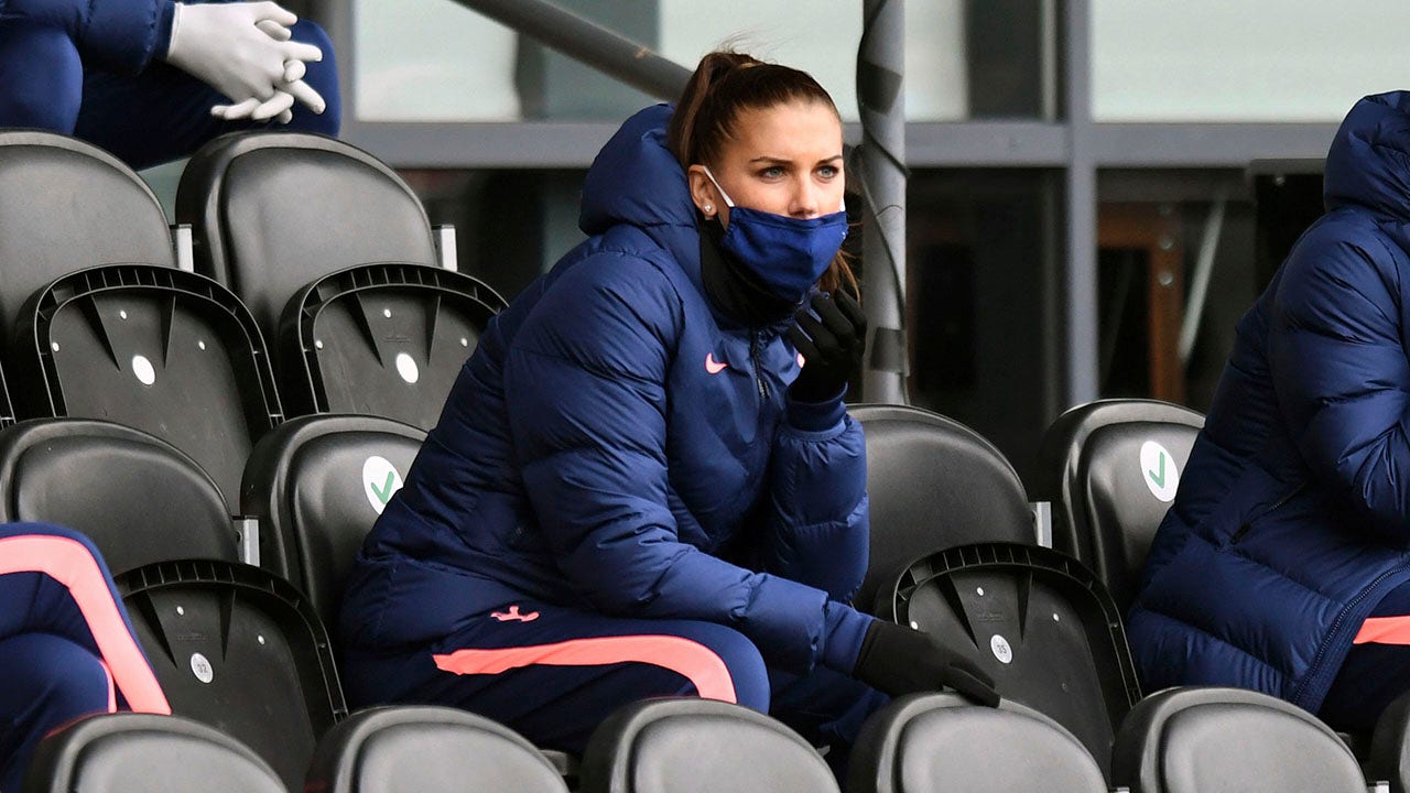 Alex Morgan Tottenham During Tottenham Hotspur Editorial Stock