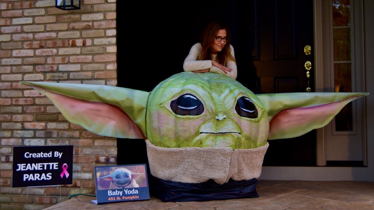 FOX NEWS: ‘Baby Yoda’ pumpkin unveiled by Ohio artist, wants people to ‘appreciate his cuteness’