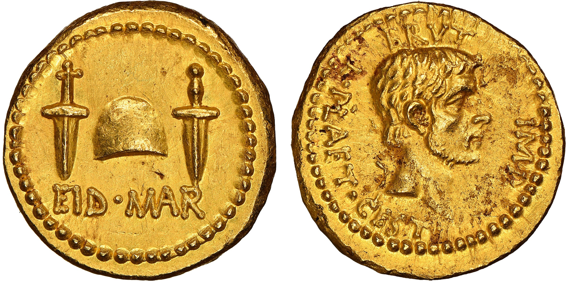 2 000 year old Julius Caesar assassination coin surfaces may be