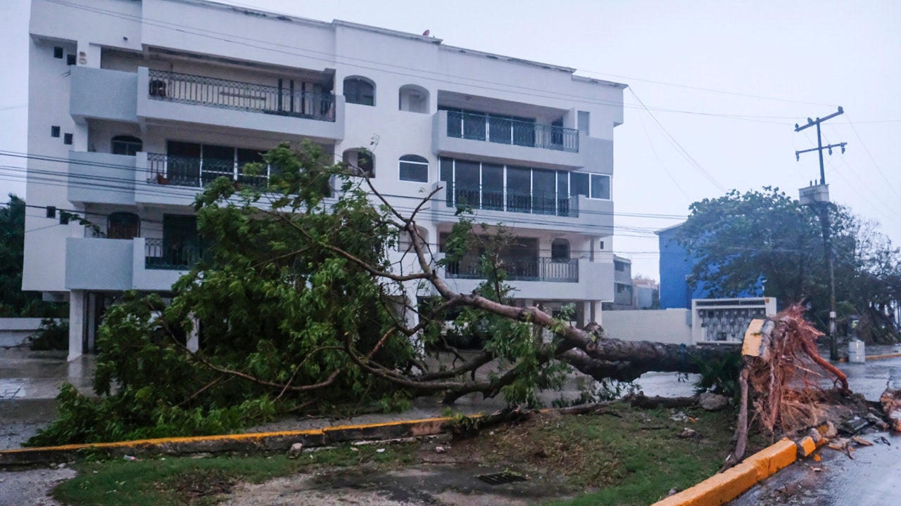 Hurricane Delta Makes Landfall Near Cancun As Mexico Faces Powerful 3688