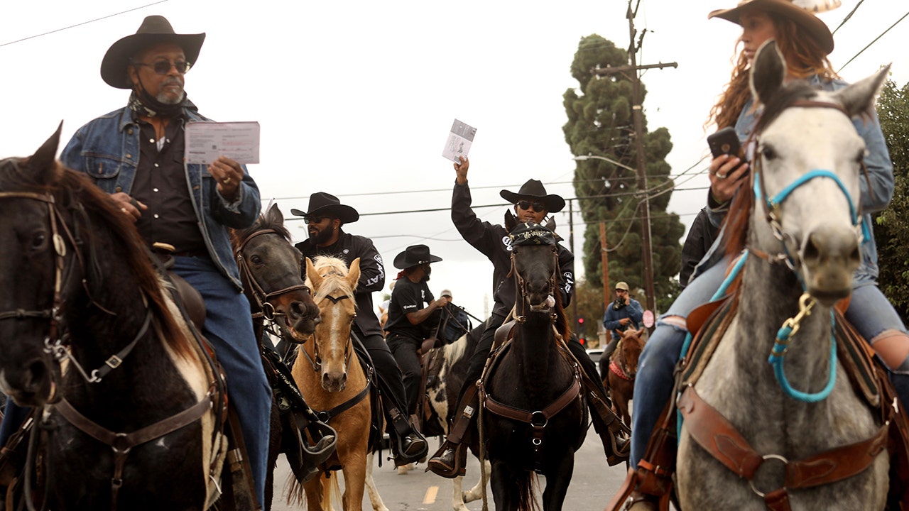 California's Black cowboys, equestrians go West their own way - Los Angeles  Times