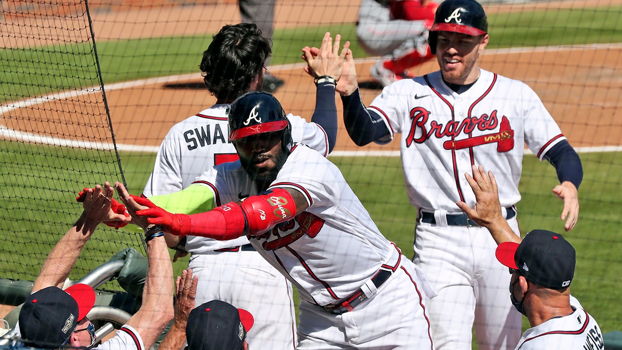 Covering the Braves' postseason run in a bubble