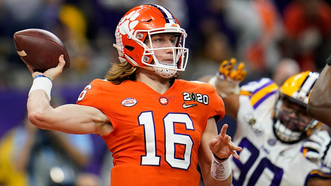 Clemson's Trevor Lawrence to miss Notre Dame game after positive coronavirus test - Fox News