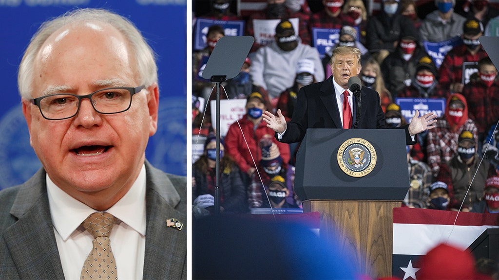 Minnesota Gov. Walz Begs Voters To Skip Campaign Rallies Amid ...