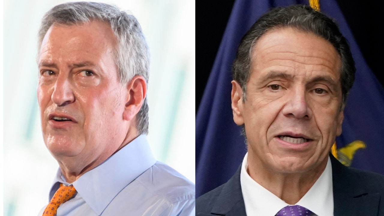 DeBlasio calls on 'narcissist' Cuomo to 'get the hell out of the way' and resign