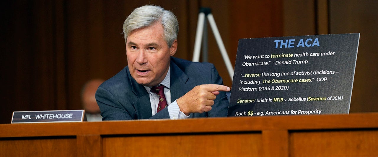 Sen. Whitehouse calls for DOJ probe of FBI's Kavanaugh background check, suggests it was 'fake'