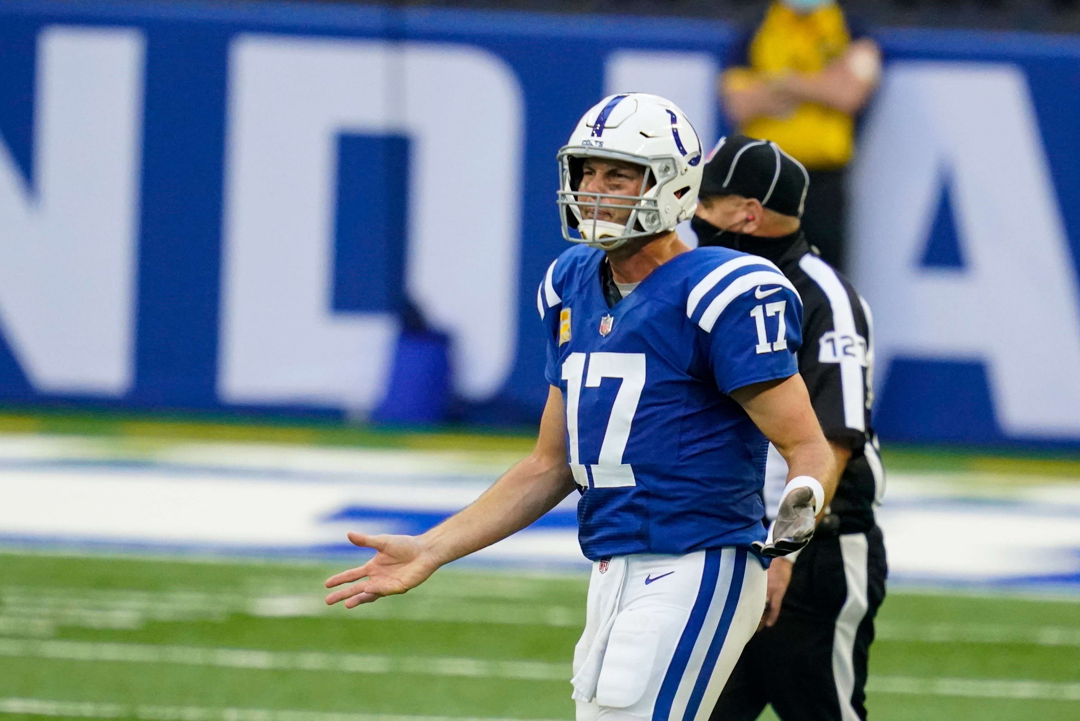 Colts' Philip Rivers slams replay review of controversial interception