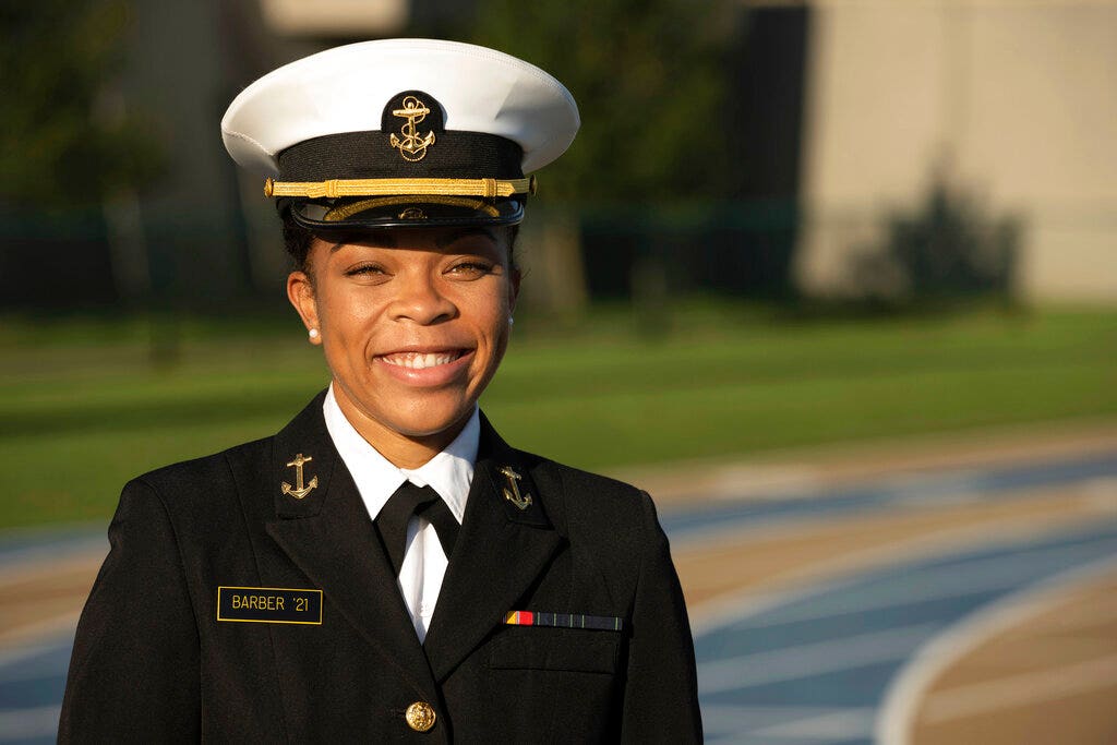 Sydney Barber: What to know about the US Naval Academy's first Black female brigade commander