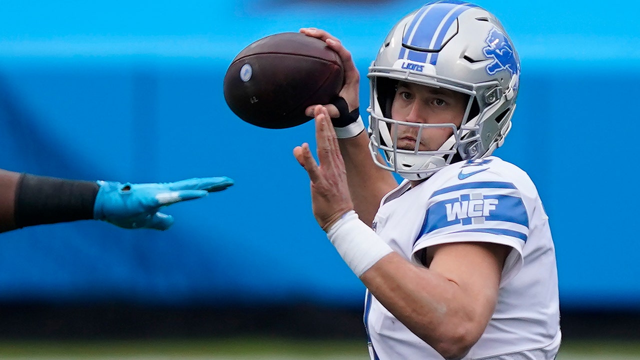 Lions' Matthew Stafford joins exclusive Thanksgiving Day club with