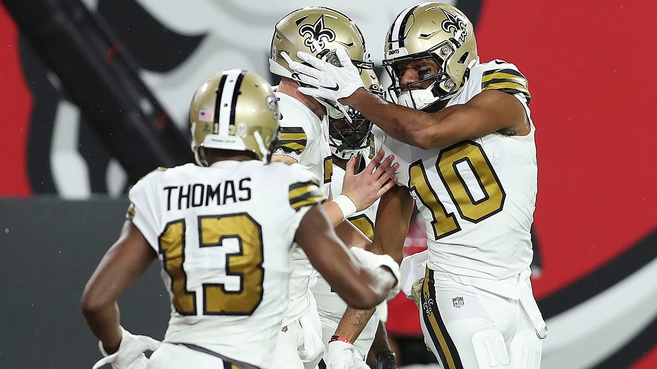 Watch video from Saints locker room celebration after win against Eagles, News