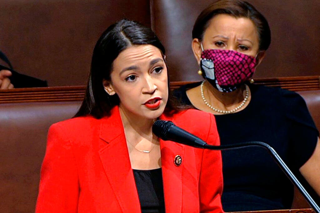 AOC takes shot at GOP, says Dems passed COVID-19 bill while Republicans 'read The Cat in the Hat'