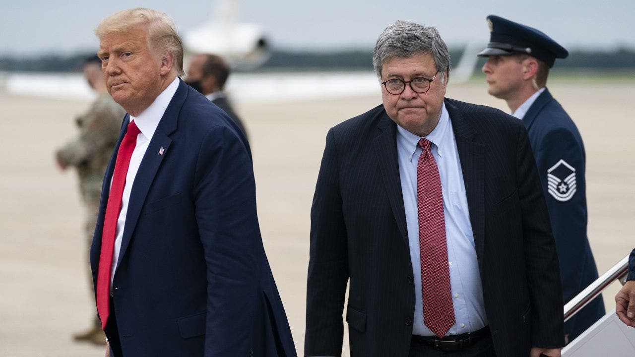 Read more about the article Trump mocks former AG Barr despite endorsement as presidential candidate
