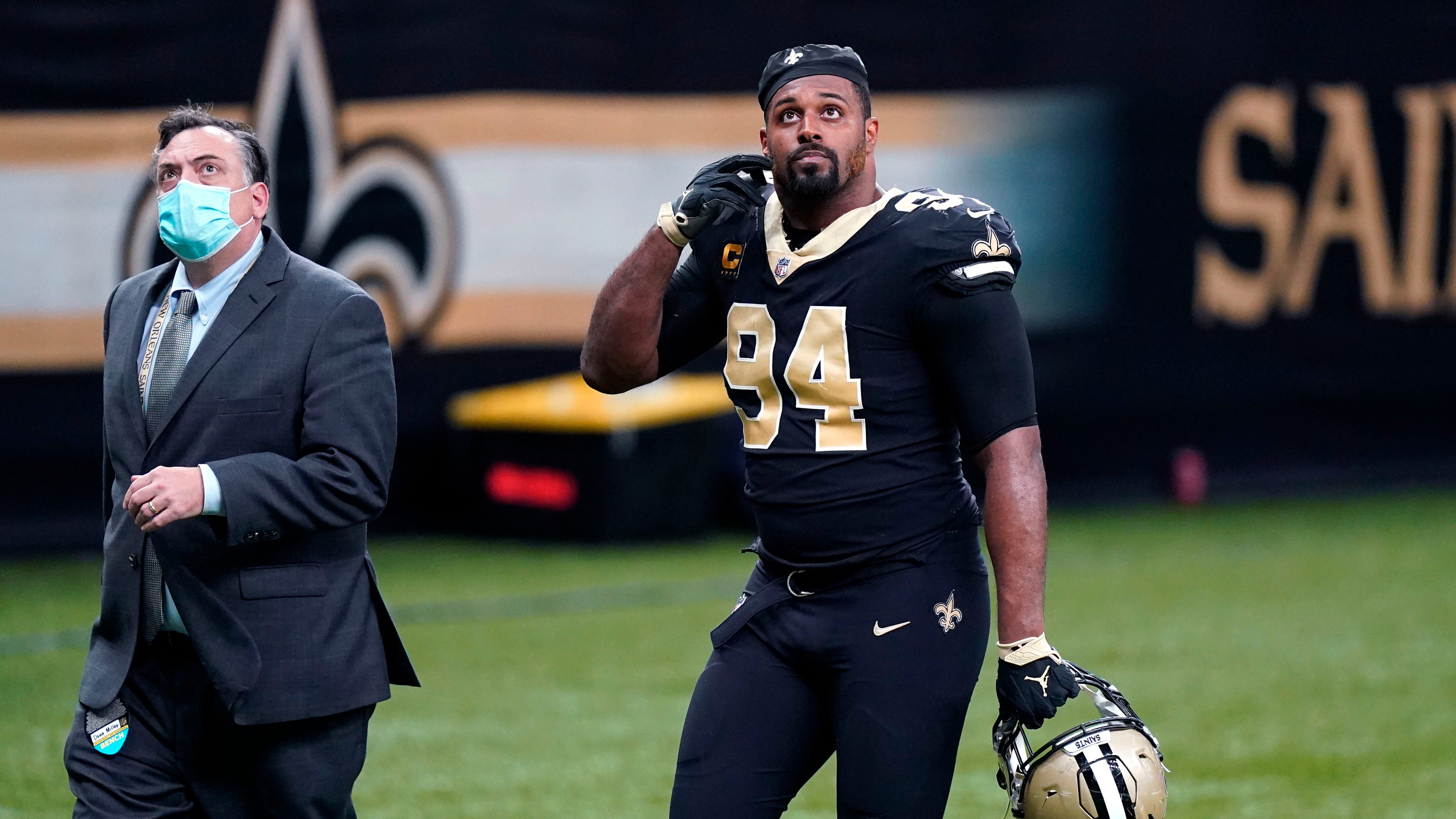 Saints' Cam Jordan on ejection in loss to Chiefs: 'I hurt the squad'