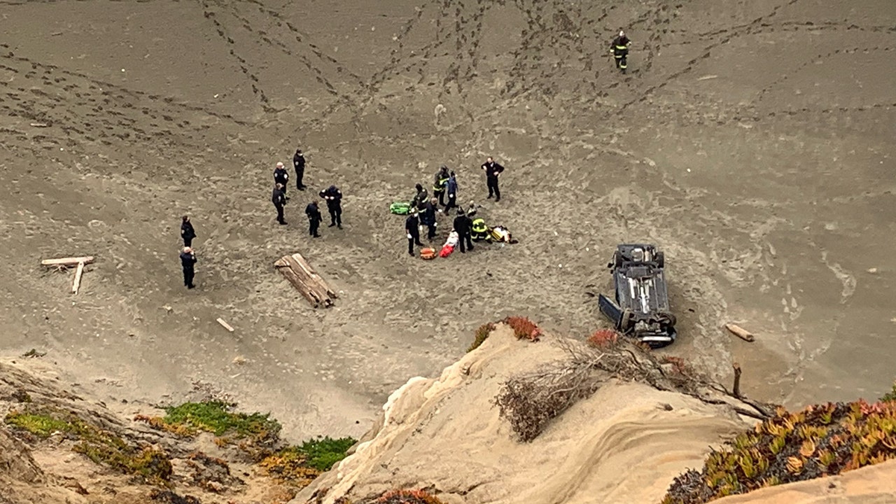 Vehicle collapses from San Francisco cliff, driver “miraculously” survives: fire department