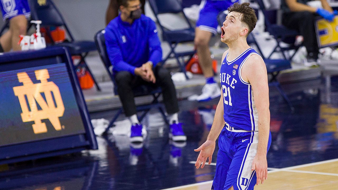 No. 21 Duke wins 75-65 at Notre Dame in ACC opener