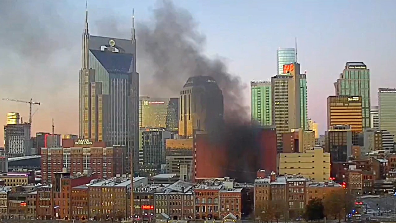 The explosion hits downtown Nashville on Christmas Day