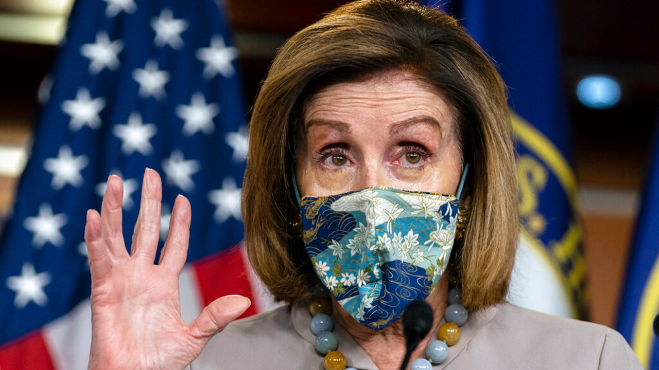 Player Pelosi’s house vandalized with graffiti, pig’s head: reports