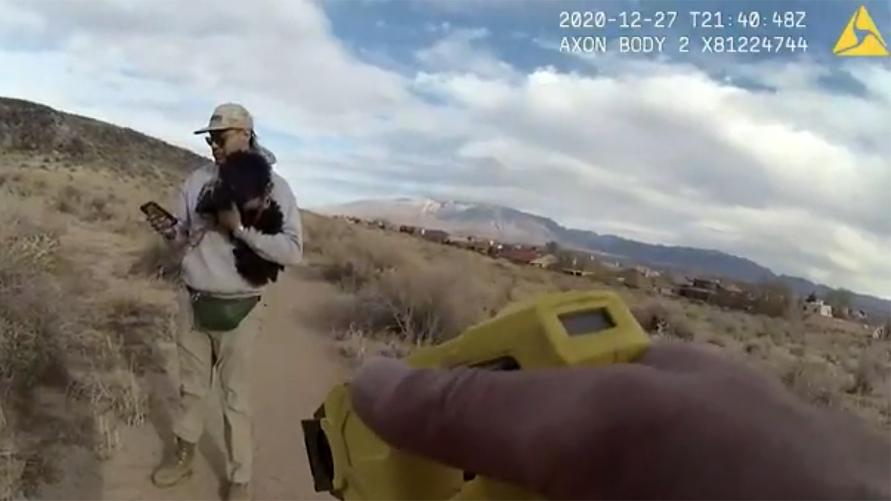 Native American says he was posted by officer after leaving national park trail to pray