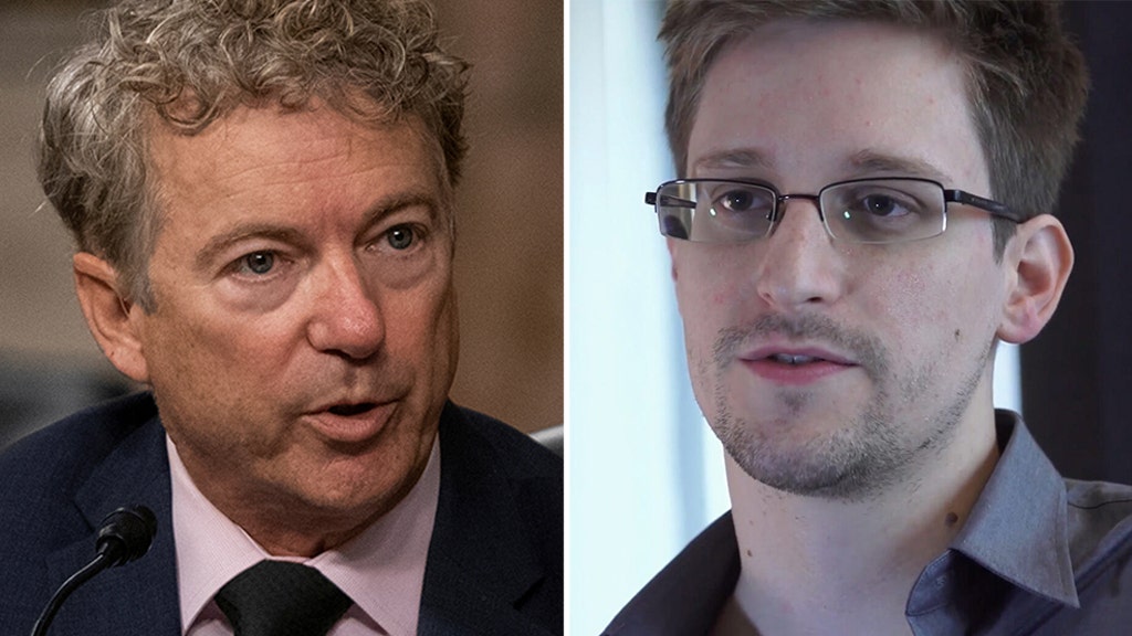 Rand Paul calls for Trump to pardon Edward Snowden