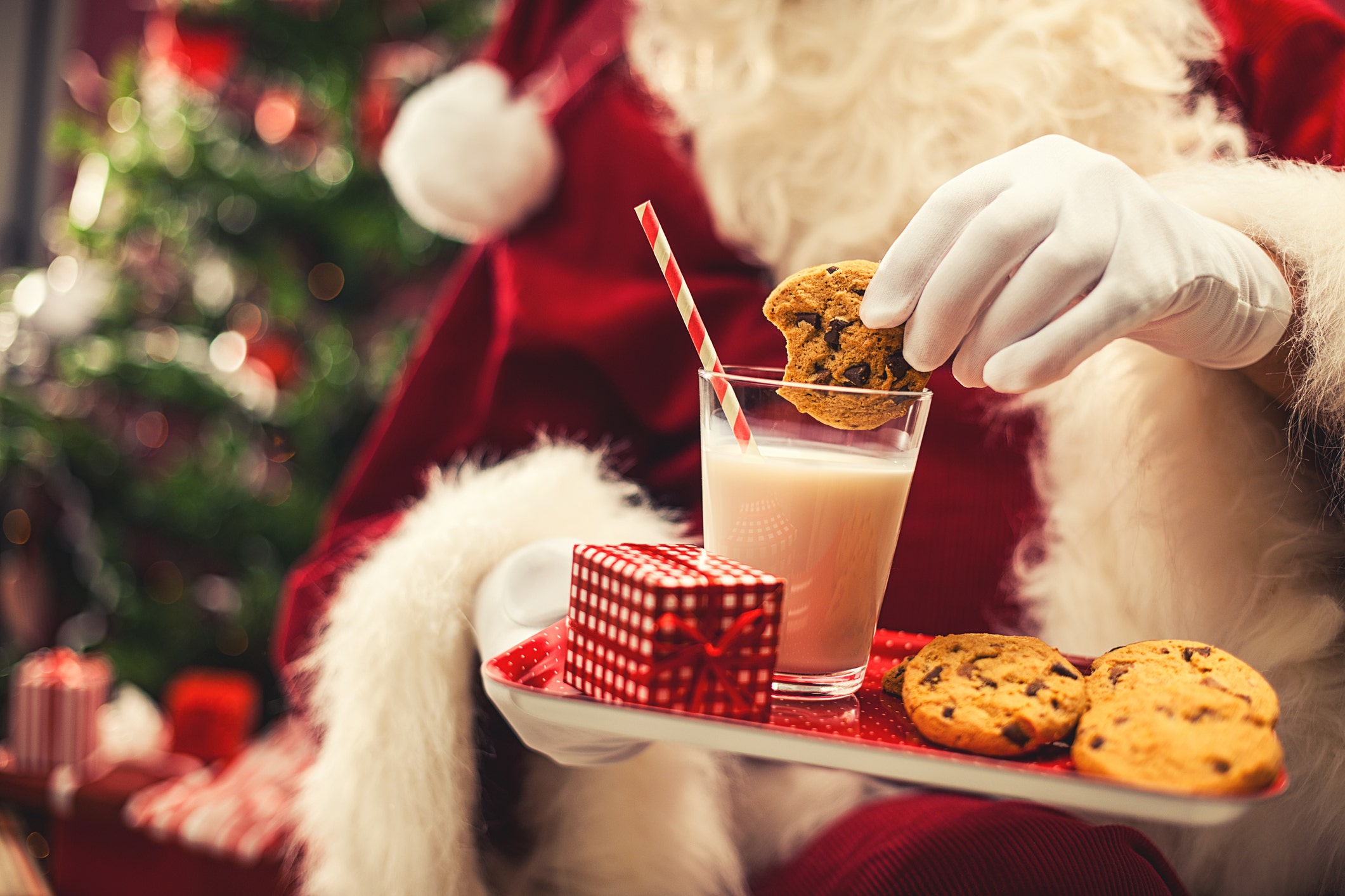What's the story with Christmas cookies? Why do we leave cookies for Santa?